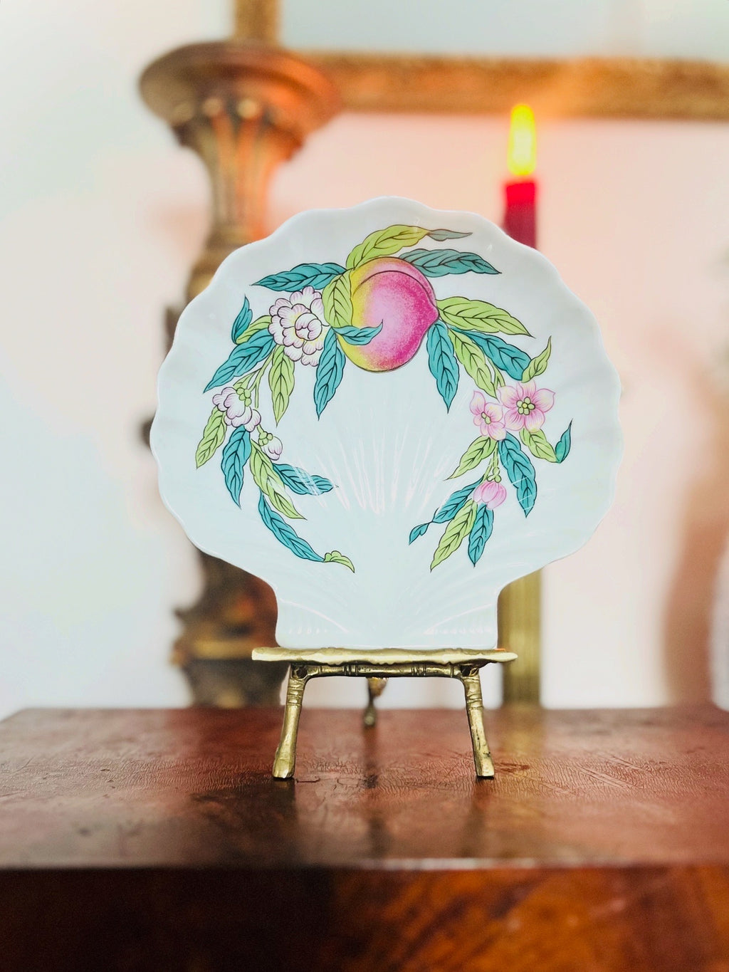 Porcelain Paris shell dish