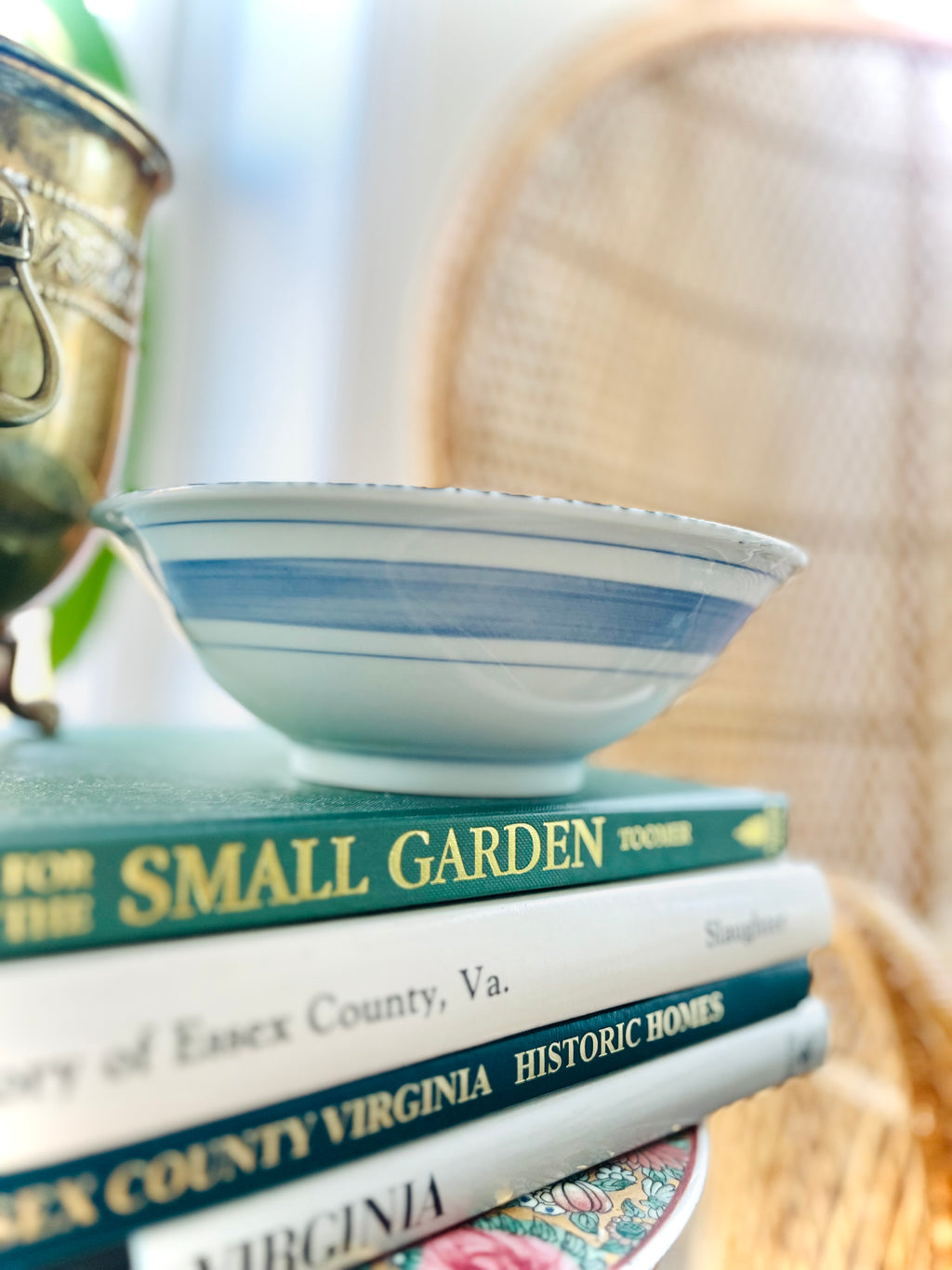 Blue & white Japanese bowl