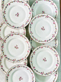 Limoges floral plates