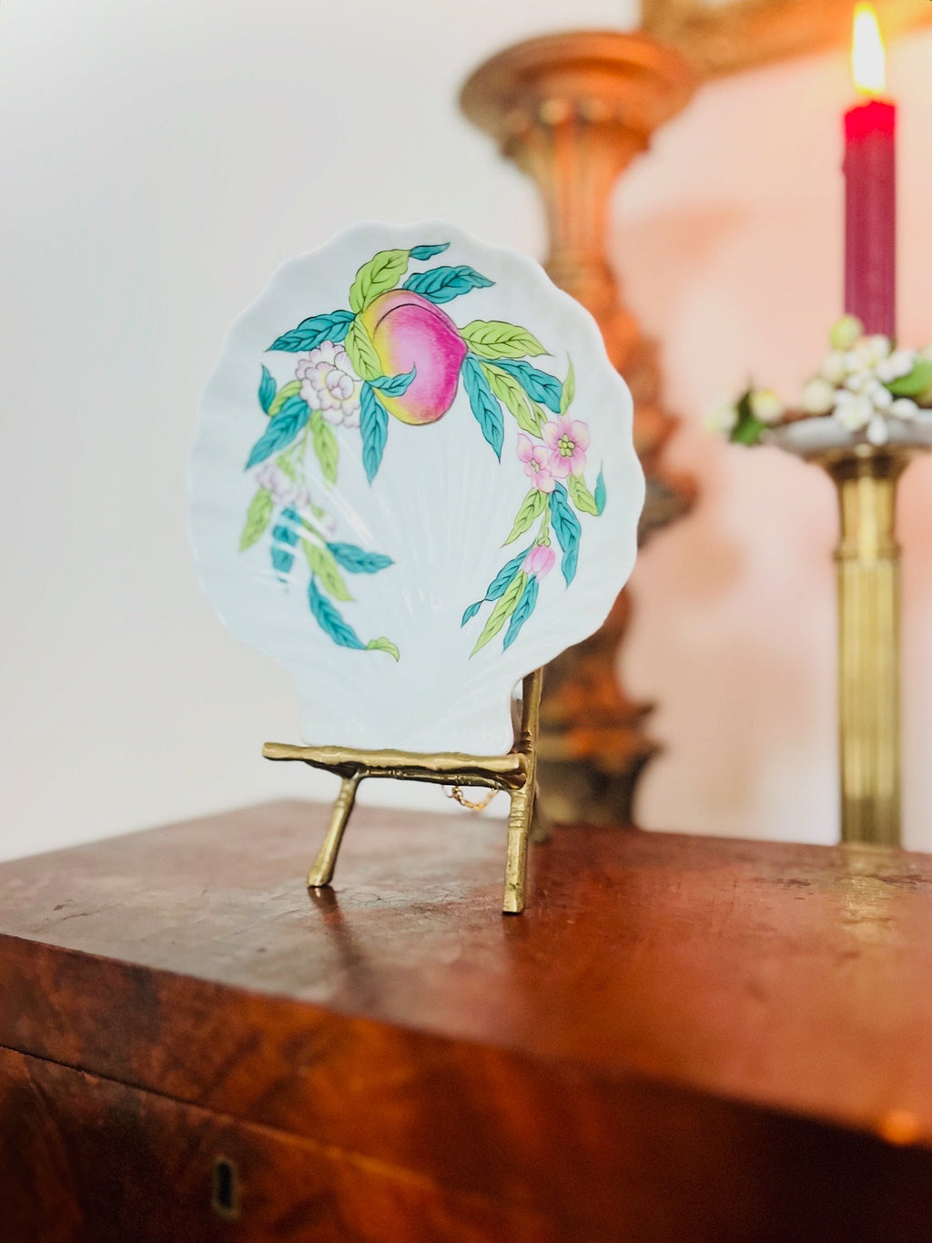 Porcelain Paris shell dish